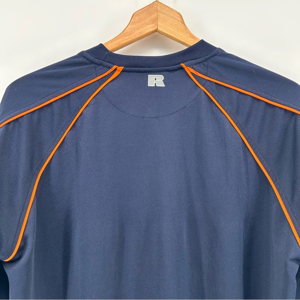 Russell Illinois Fighting Illini Mens Large Long Sleeve Crew Shirt Team Issue - Picture 4 of 6